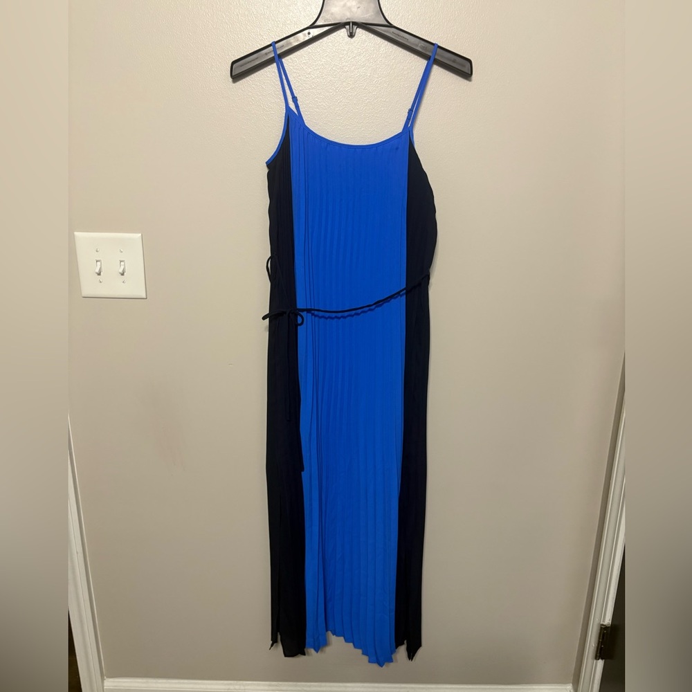 Banana Republic Pleated Maxi Dress